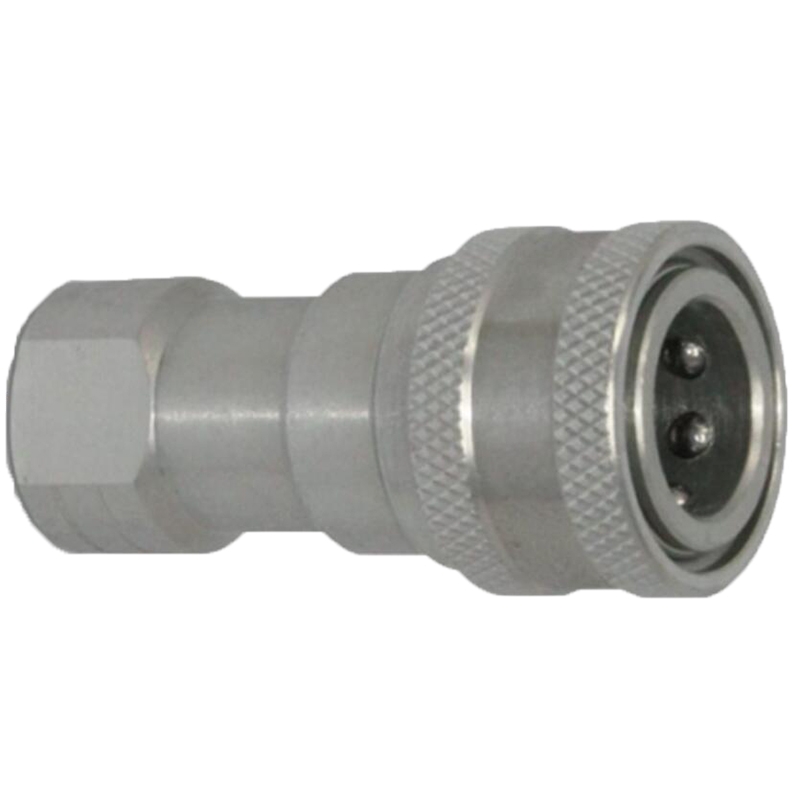 Manufactured for Kubota Tractor BT601 BX24D BX25D LA402ST RTV1100MCW RTV900MW - 1/4" NPT Female Hydraulic Quick Coupler 7J612-66322 7J61266322 BT601(BX24D), BX25D, LA402ST, RTV1100MCW, RTV900MW