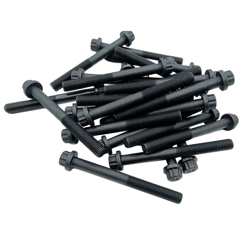 Built to match Isuzu 6BD1 6BG1 Doosan Daewoo DB58 Engine - 1 Set Cylinder Head Bolt 6614, 60ZII, CG45, DCA-60SPI, ECR570S, FL150, FL150I, FL170A, FORWARD FX-II, FSR113N, FSR113X, FSR11HV, FSR11HX, FSR500C, FTR11, FTR115T, FTR800, FVR11, JCR420W, LS2650AJ,