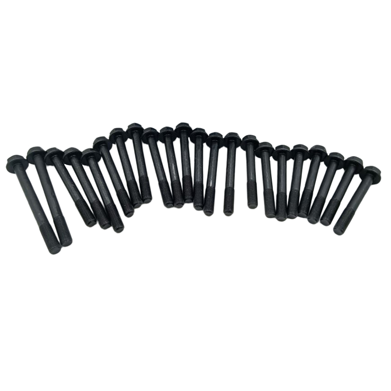 Designed to fit Perkins Engine 1004-4 1004-4T 1004G 1004-40 1004-40T 1004-40TW T4.236 4.41 - 1 Set Cylinder Head Bolt 32166219 32181454 32166221 32181455 32181243 32181453 32166222