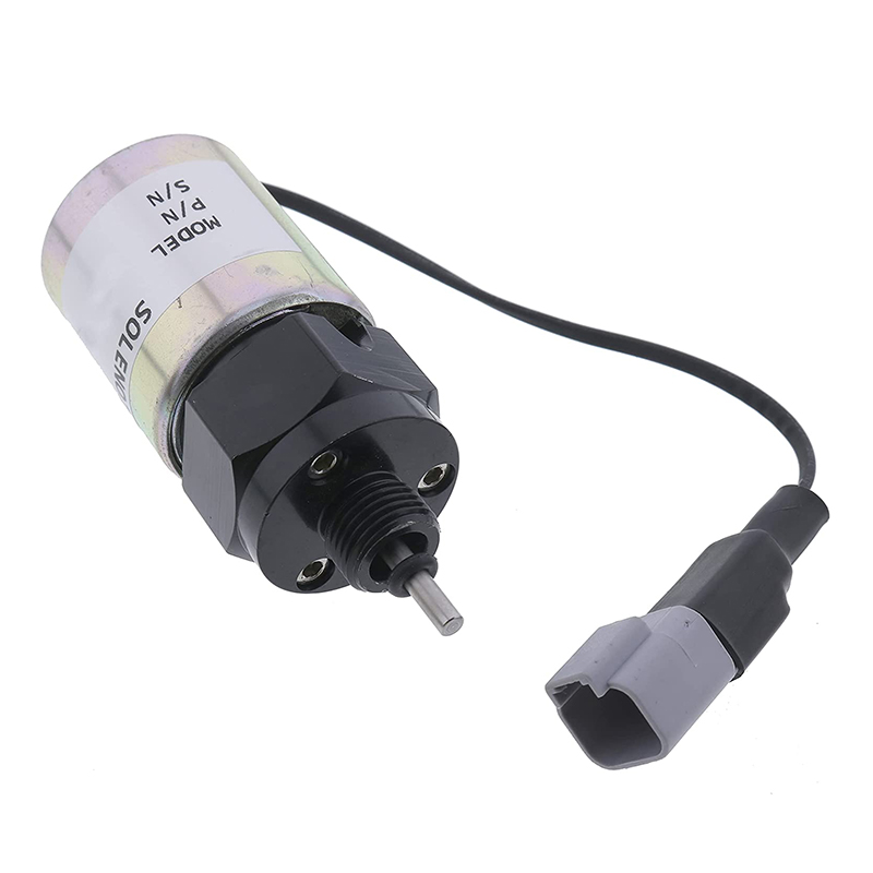 Compatible with New Holland L213 L216 CASE SR130 SR160 Skid Steer Loader - 12V Throttle Solenoid 185206510 185206530 SBA185206510 L213, L216, SR130, SR160