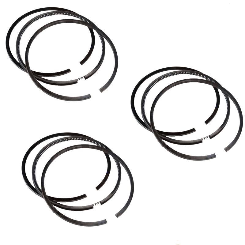 Built to match Yanmar 3T72SB 3T72SA-B 3T72H-N 3T72 Engine - 3 STD Piston Ring Set