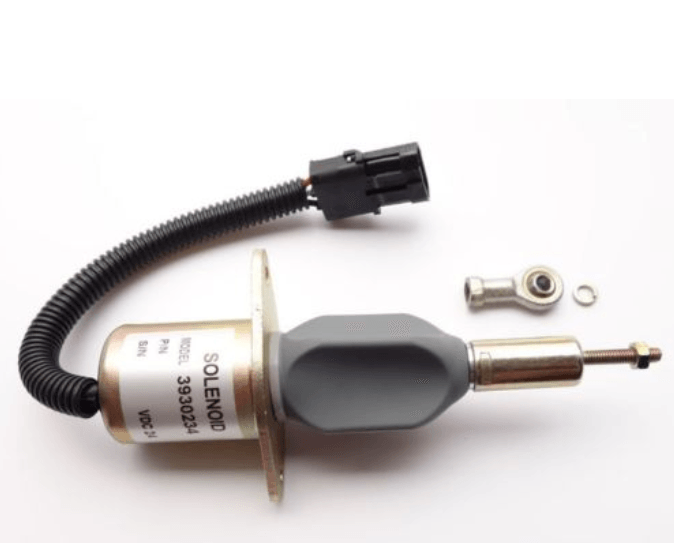 Compatible with Cummins 6CT 8.3L Komatsu Excavator PC350-7 24V Diesel Shut Off Solenoid 3930234