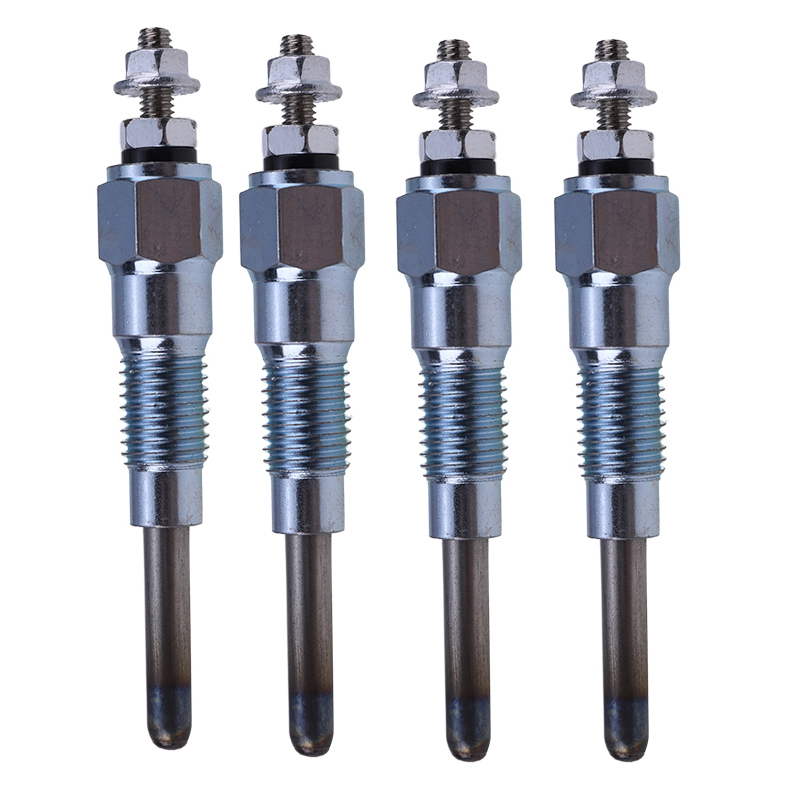 Compatible with Perkins Engine 4.154 Series 200 Gehl Skid Steer Loader 6625 SL6625 - 4 PCS Glow Plug 16241-6551 162416551 6625, SL6625
