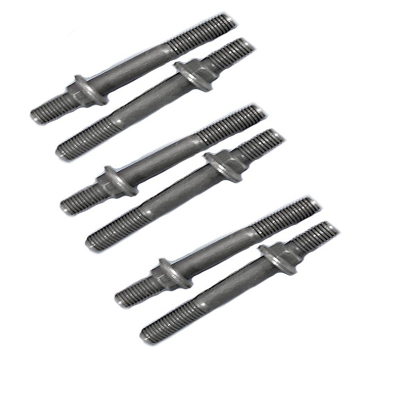 Perfect for Cummins QSB6.7 3.9 5.9 4BT 6BT in USA - 6 Pcs Exhaust Manifold Bolts Studded Flange Cap Screw 3944655