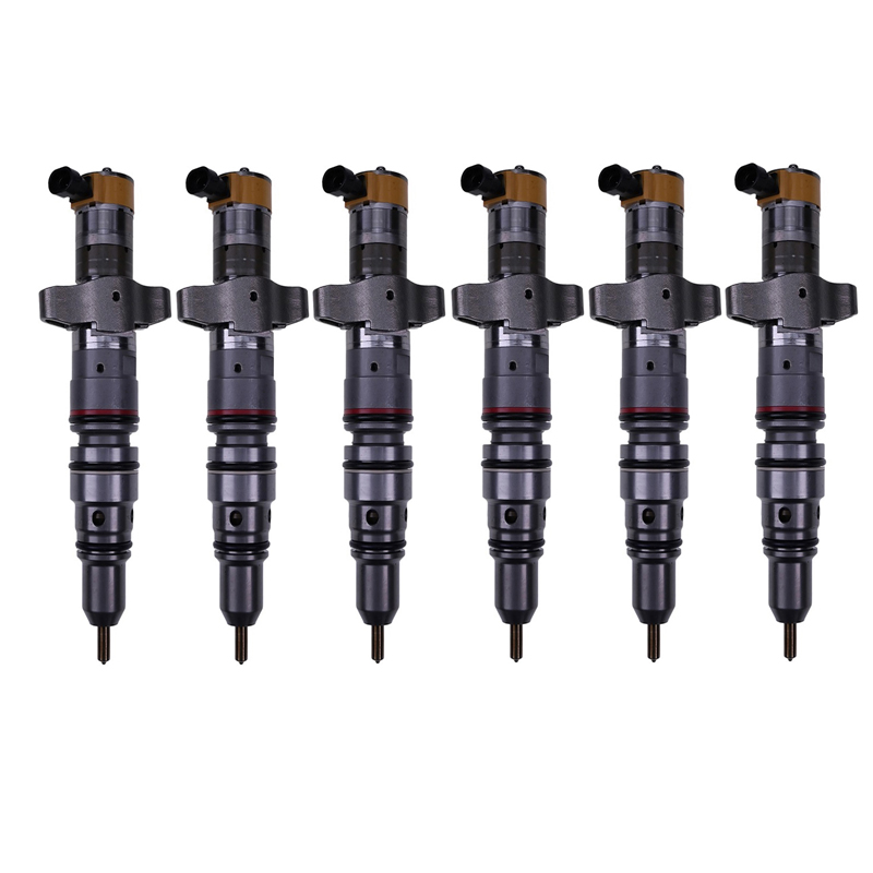 Designed to fit Caterpillar CAT Engine C9 C-9 - 6 Pcs Fuel Injector 293-4068 2934068 CA2934068