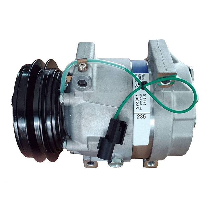 Direct replacement for Hyundai Excavator 250LC-7A 220LC-9S - A/C Compressor 11Q6-90040 11Q690040 250LC-7A, 220LC-9S