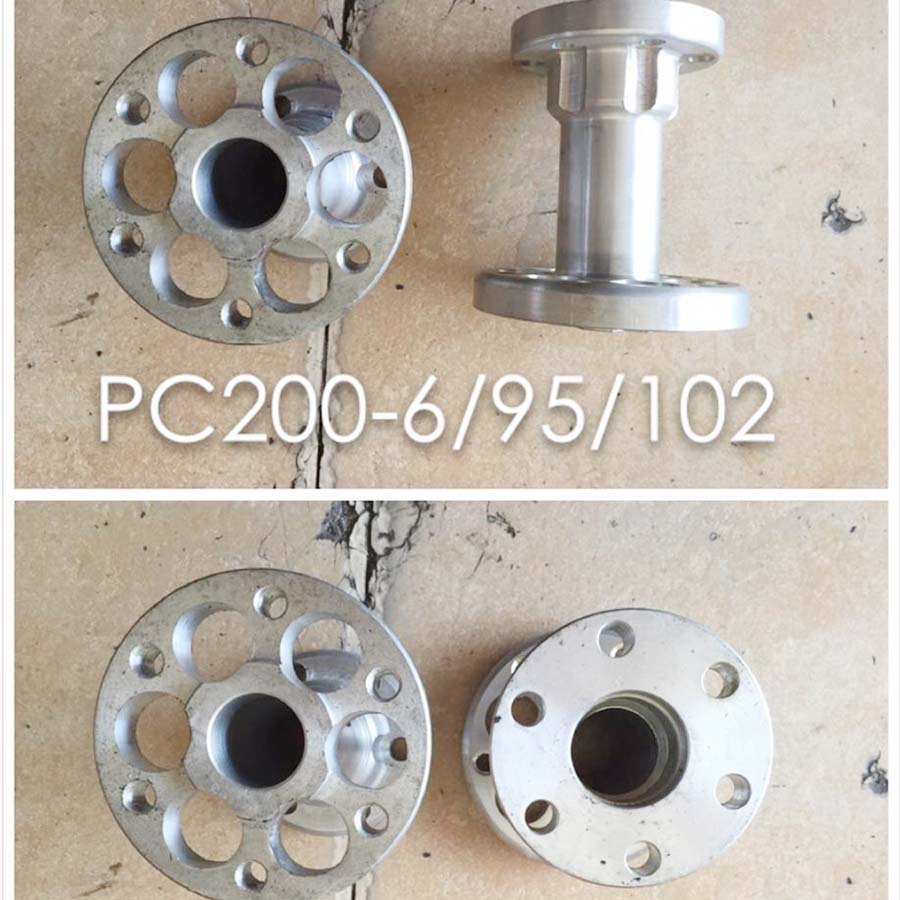 Compatible with Komatsu Excavator PC200-6 Engine 6D95 6D102 Aluminum Fan Seat