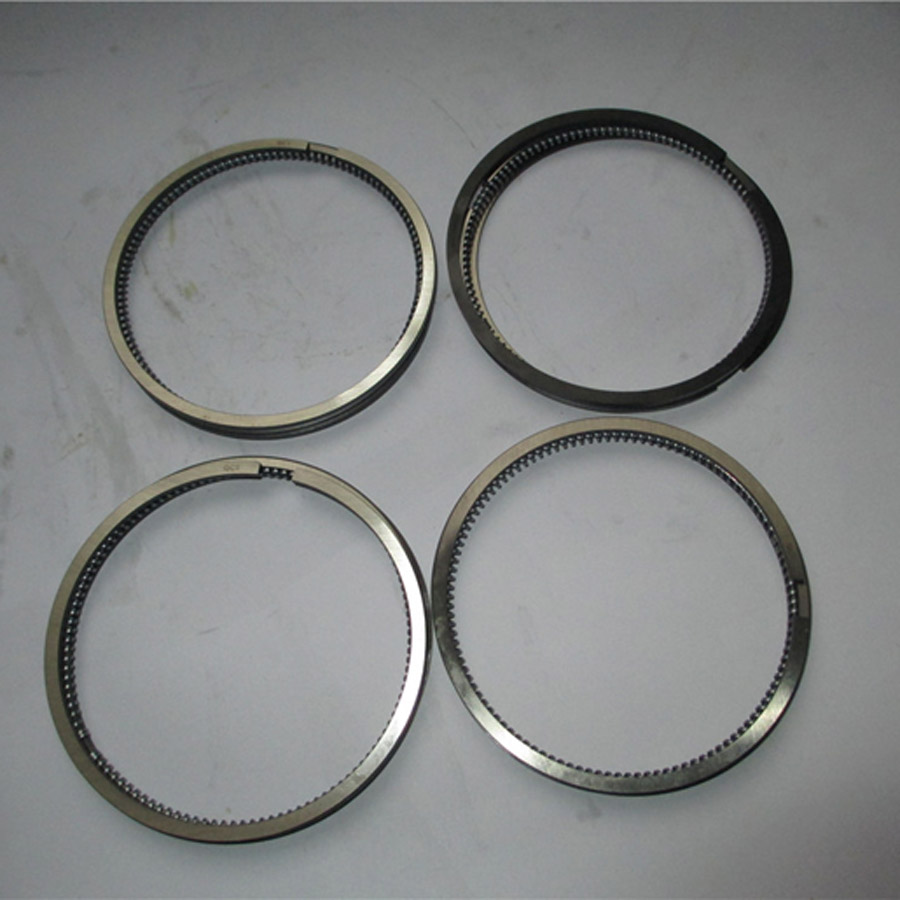 Compatible with Yanmar Engine 4TNE98 Komatsu Engine 4D98E Piston Ring 4 Units 1 Set