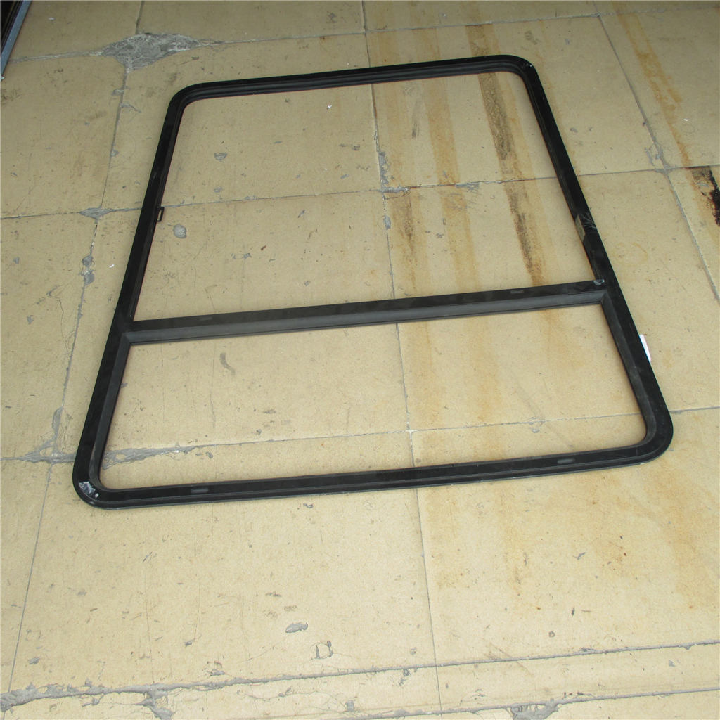 Compatible with CAT E200B left door glass frame