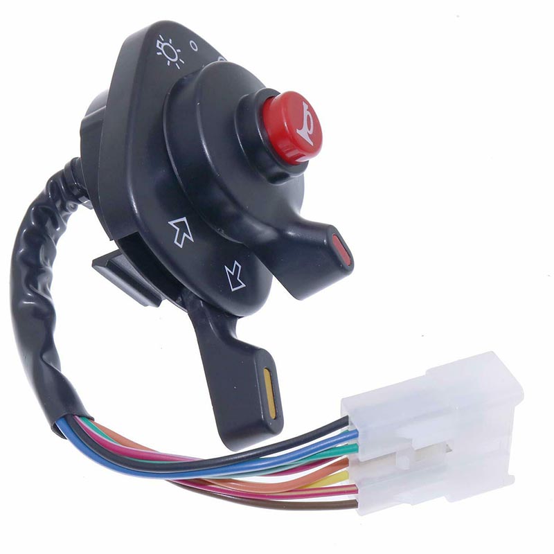 Made for Kubota Tractor M6040DH M7040DH M7040SUD M8540DH M8540DN M9540DH - Combination Light Switch 6C042-55422 6C04255422 6C042-55420 6C04255420 M6040DH, M7040DH, M7040SUD, M8540DH, M8540DN, M9540DH