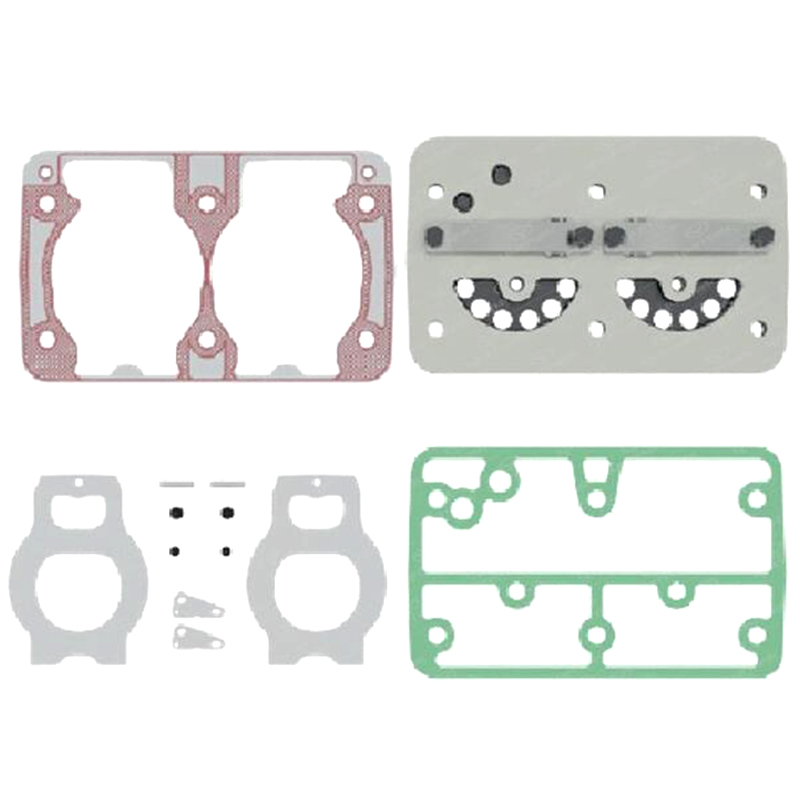 Engineered for Volvo B12 FH12 Truck TWD1240VE TAD1241VE Engine - Compressor Valve Plate Kit 3097146 SEB01033004 TAD1242VE TAD1250VE TAD1251VE TAD1252VE B12, FH12, FH16, NH12