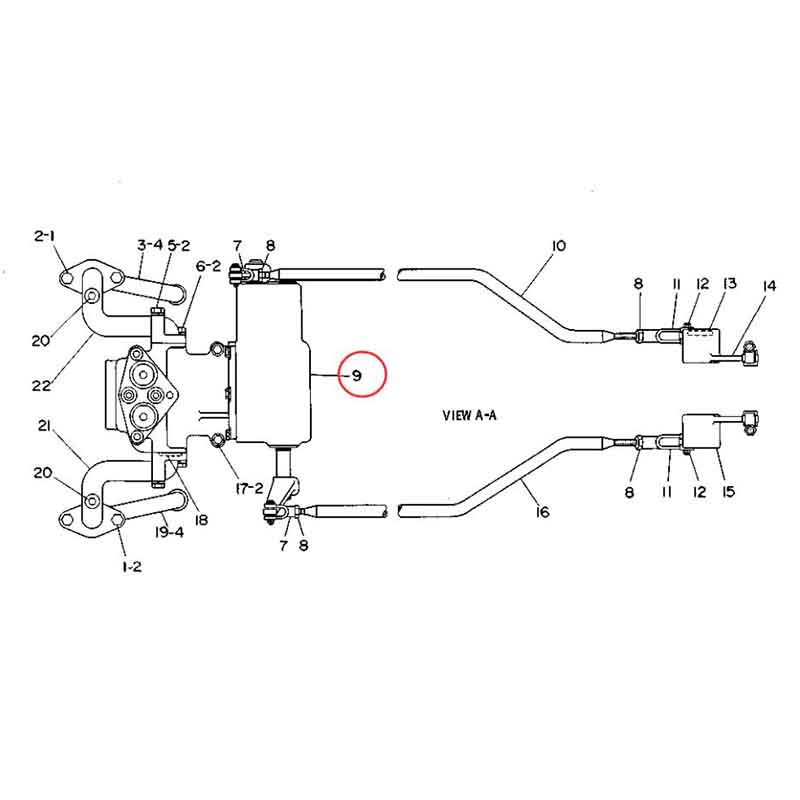 Perfect for Caterpillar CAT Tractor D6D SR - Control Valve 3T-8204 CA3T-8204 3T8204 3306 D6D, D6D SR