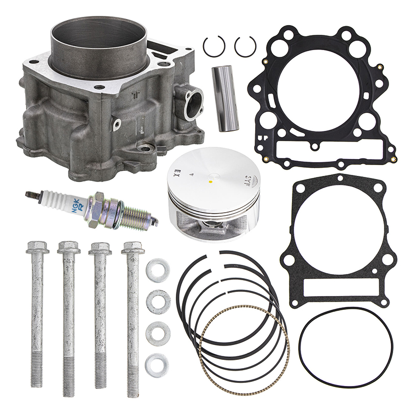 Direct replacement for Yamaha Grizzly 660 Rhino 660 Raptor 660R - Cylinder Kit 5KM-11310-00-00 3YF-11310-00-00 3YF-11310-01-00 3YF-11631-00-X0 2C6-11603-00-00 3YF-11633-01-00 93450-24028-00 93450-25121-00 93211-01467-00 5KM113100000 3YF113100000