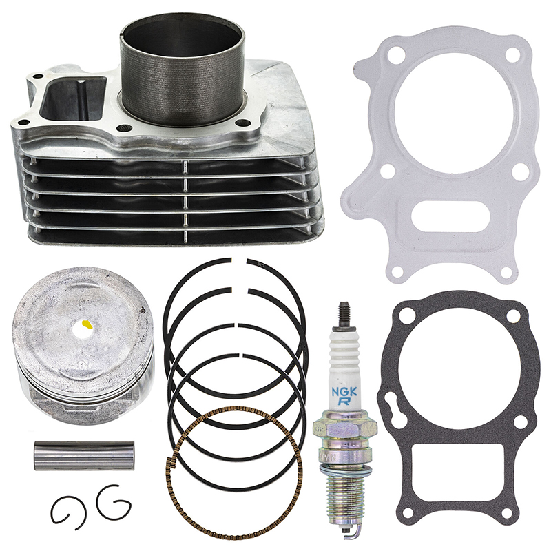 Tailored for Honda Recon 250 TRX250 Sportrax 250 TRX250EX - Cylinder Piston Gasket Kit MK1003415 13111-HB5-000 13111-425-000 13111-422-000 13101-HM8-A40 13011-HS0-305 13011-HM8-003 12251-HN6 12191-HM8-000 12100-HN6-000 13111HB5000 13111425000