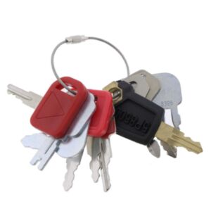 10 Pcs Ignition Key for Caterpillar CASE John Deere Hyster Komatsu Heavy Equipment online
