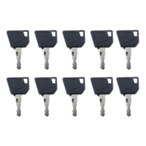 10 Pcs Ignition Keys 14607 for JCB Bobcat Bomag Caterpillar Dynapac Ford Gehl Hamm Hang Moxy New Holland Rayco Sky Trak Terex online
