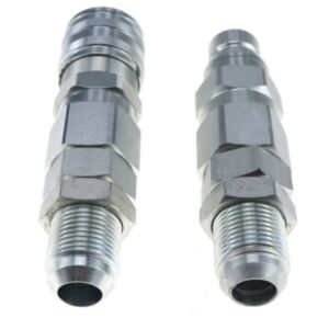 Buy #12 JIC Flat Face Hydraulic Quick Connect Coupler for Bobcat 7753 773 863 873 963