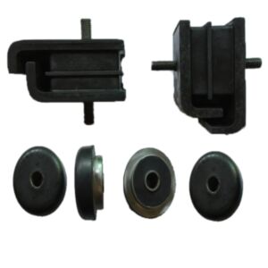 1 Set Engine Mounting Rubber Cushion Feet Bumper for Hitachi Excavator EX120-2 online