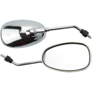 2 Pcs 8mm Silver Plating Rearview Mirror for 50cc 70cc 90cc 110cc 125cc 150cc 200cc 250cc Motorcycle Moped Scooter online