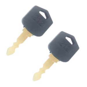 2PCS D554212 212 Ignition Key Made to fit Various Doosan &amp; Daewoo Forklift Models online