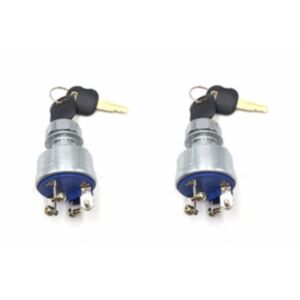 2pk Ignition Key Starter Switch With Key For CAT Caterpillar 9G7641 9G-7641 online
