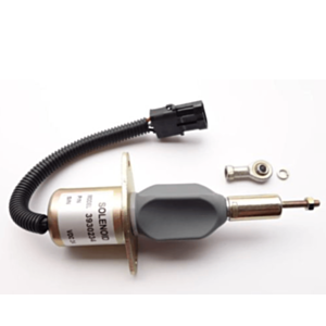 BUY For Cummins 6CT 8.3L Komatsu Excavator PC350-7 24V Diesel Shut Off Solenoid 3930234 for sale