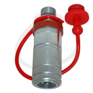 BUY 3CFPV Push Pull Valve Breakaway Hydraulic Female Quick Coupler with Cap for John Deere 5720 5820 6010 6020 6110 6200 7130 7530 for sale