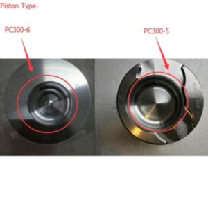 BUY 6 Cylinder Piston Set With Ring for Komatsu S6D108 S6D108-1 Engine PC300-5 PC300-6 Excavator for sale