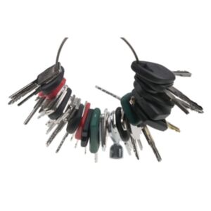 42 Pcs Key for CASE Caterpillar CAT John Deere JCB Komatsu Volvo Heavy Equipment online