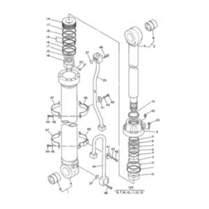 BUY For Hitachi Excavator EX400 EX400LC EX400H EX400LCH Arm Cylinder Seal Kit 4236058 for sale