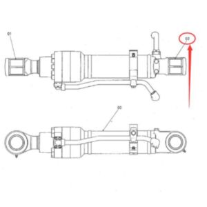 BUY Bucket Cylinder Components Bushing 4365897 for John Deere Excavator 120D 130G 135D 135C 350DLC 270DLC 85D 350GLC 210G 120C 85G for sale