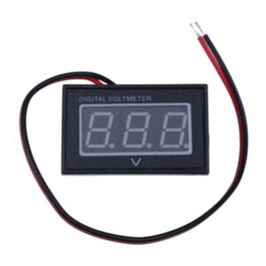 Buy 48V Blue Digital Voltmeter DC15-120V