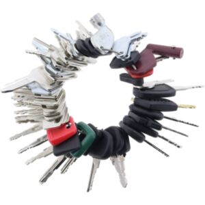 56 Pcs Key for Bobcat CASE Caterpillar CAT Genie Gradall Hyster JCB JLG Komatsu Sany Multiquip Kobelco New Holland Kubota Toyota Volvo and More online
