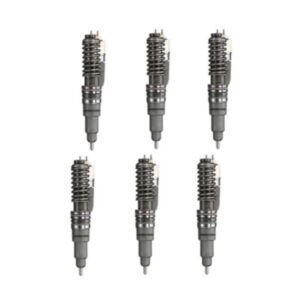 6 PCS Fuel Injector SE501957 for John Deere Engine 6081 6105 6125 Tractor 9120 9220 9320 9420 9520 9620 9300T 9400T 9420T 9520T 9620T online