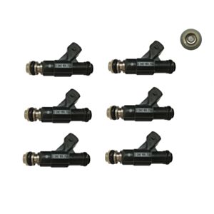 6PCS Fuel Injector Nozzle 6PCS 0280155734 with 4 Holes for 1997-1998 Ford Explorer 1998 Mercury Mountaineer 4.0L V6 97JF-BA 97JFBA online