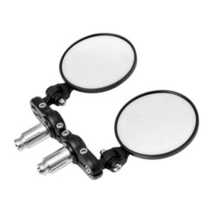 2 Pcs 7/8&quot; 22mm Universal Aluminum Round Rearview Mirror for ATV Quad Scoter Scooter Mirrors Most Harley online
