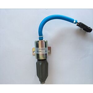 716/30091 JCB Fuel shut off solenoid 24 volt JCB S130 S220 Excavator Isuze 4BG1 + Engine online