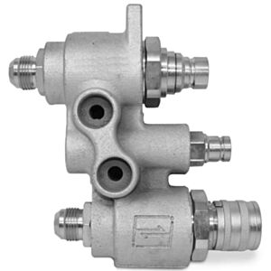 BUY 48MM 4BD4FH Bobcat Hydraulic Flat Face Quick Coupler Manifold Saturn Block 7246783 for Bobcat Skid Steer Loade  S175 S205 S250 T250 for sale