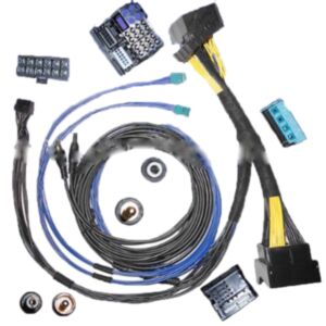 BUY 740L Car Stereo Radio Replacement Wire Harness &Steering Wheel Control Interface for sale