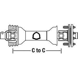 aftermarket BP6140002FF2 Batwing Mower Wing Shaft, size 6 for tractor Bondioli & Pavesi 100 Series online
