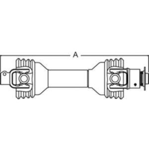 Aftermarket CS62917 Driveline with Overrunning Clutch Fits Bondioli & Pavesi applications online