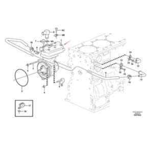 Buy Air Brake Compressor 22040500 for Volvo Dump Truck A25F A30F A35G A40G Excavator EC340D EC350E EC380D EC480D EC750E