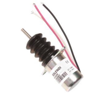BUY For John Deere Wheel Loader 544G 624G 644G Fuel Shut Off Solenoid AM124379 12V for sale