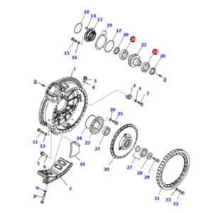 Buy Bearing 06302-32021 for Komatsu Bulldozer D275A-5R D275A-5 D275AX-5