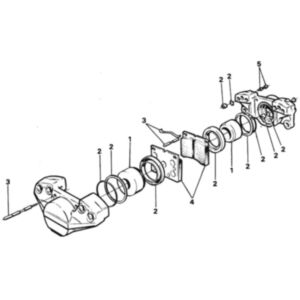 Brake Pad Kit 11994266 for Volvo Wheel Loader L50