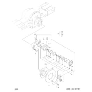 Brake Pad Kit XKBQ-00134 for Hyundai Wheel Loader HL757-7 HL757TM7 HL760-7 HL760-7A HL770-7 HL770-7A