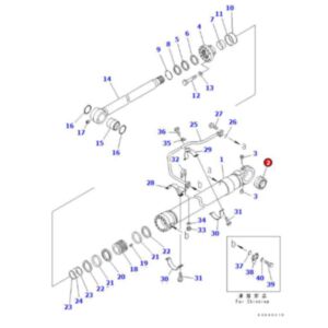 Buy Bushing 707-46-11510 for Komatsu Excavator PC1250-7 PC600-7 PC600-8 PC650-3 PC750-7 PC800-8 PC1100-6 PC1250-11