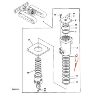 Center Joint Seal Kit 4694358 for John Deere 35D 35ZTS 60D 27C 50D 27ZTS 35C online
