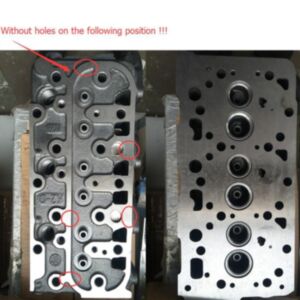 BUY Engine D1305 Complete Cylinder Head for Kubota  B7610 B2100 B26 B2620 B2410 F2400 RTV1100 Mower ZD28 ZD331 for sale