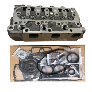 BUY Complete Cylinder Head + Full Gasket Kit for Kubota D1005 Engine B7510DT B2320DT B2320DWO B2320HSD BX2660 F2560E ZD25F ZD326 for sale